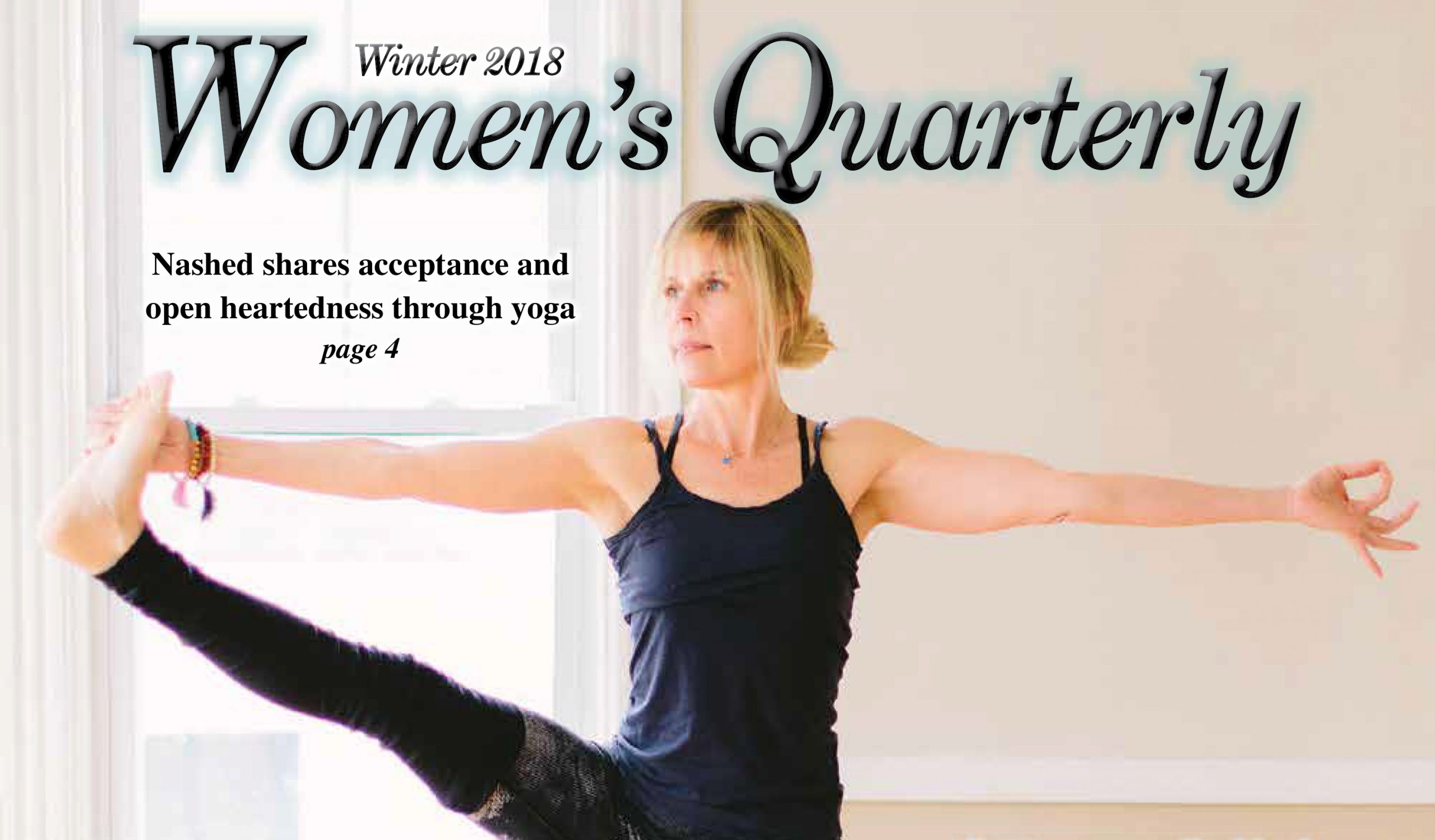 Cover of Morning Sentinel Women's Quarterly, Winter 2018